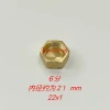 The head plug cap of the outdoor unit stop valve of the air conditioner is sealed with a copper nut and a split valve cover cap Item Picture